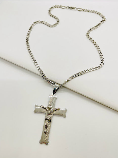 Cadena con Cristo Grande