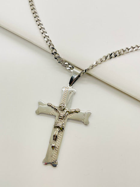 Cadena con Cristo Grande